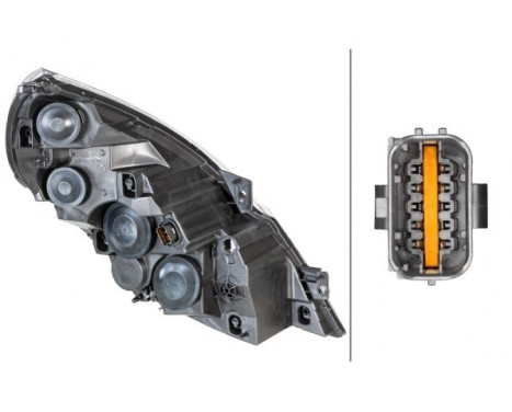 Headlight left 1ER 010 117-191 Hella, Image 2