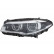 Headlight left 1EX 011 072-911 Hella