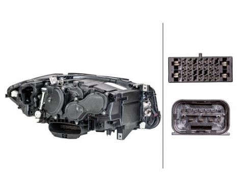 Headlight left 1EX 011 072-911 Hella, Image 2