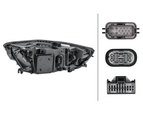 Headlight left 1EX 011 151-411 Hella, Image 5