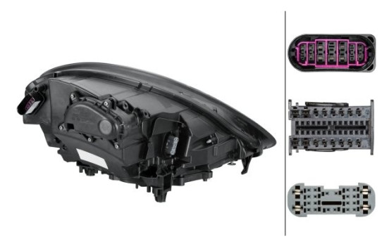 Headlight left 1EX 012 254-411 Hella, Image 2