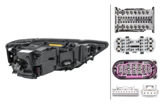 Headlight left 1EX 012 865-511 Hella, Image 2