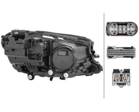 Headlight left 1EX 014 215-311 Hella, Image 2