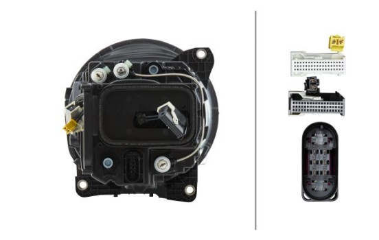 Headlight left 1EX 014 543-071 Hella, Image 2