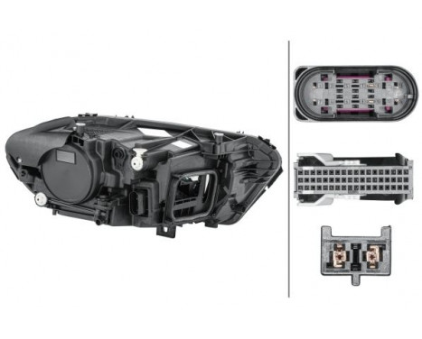 Headlight left 1EX 015 091-811 Hella, Image 2