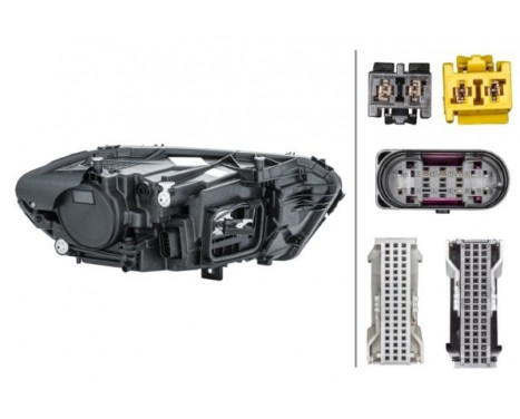 Headlight left 1EX 015 091-911 Hella, Image 2