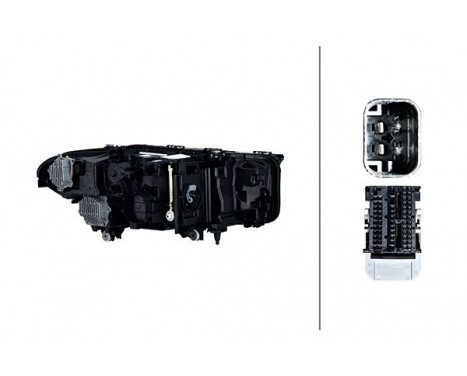 Headlight left 1EX 015 449-511 Hella, Image 2