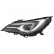 Headlight left 1EX 354 829-211 Hella