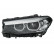 Headlight left 1EX 354 836-011 Hella