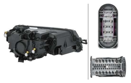 Headlight left 1EX 354 855-031 Hella, Image 2