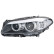 Headlight, left 1LL 010 131-531 Hella