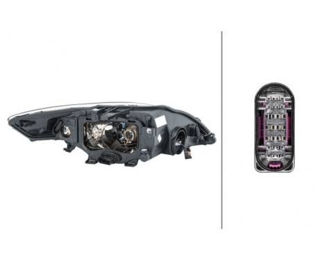 Headlight left 1ZL 010 541-051 Hella, Image 3