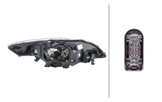 Headlight left 1ZL 010 541-051 Hella, Image 3
