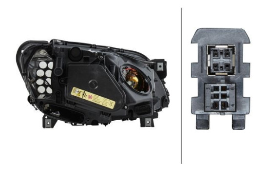 Headlight left 1ZS 354 690-011 Hella, Image 2