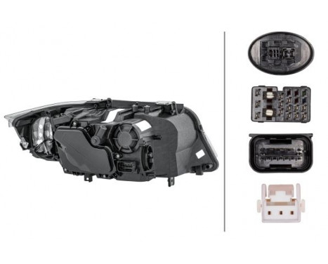 Headlight left 1ZS 354 692-011 Hella, Image 3