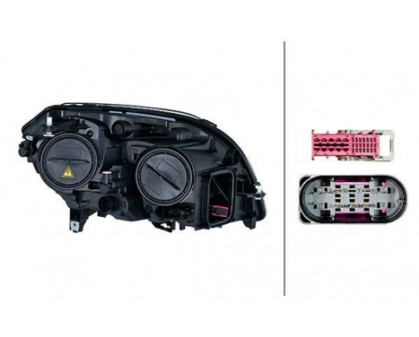 Headlight left 1ZS 354 878-131 Hella, Image 2