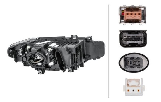 Headlight left 1ZS 354 983-211 Hella, Image 2