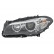 Headlight left 1ZT 011 087-911 Hella