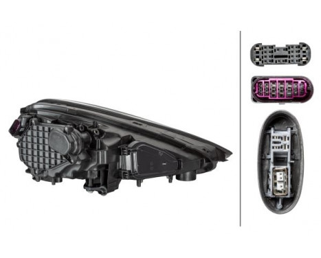 Headlight left 1ZT 011 745-751 Hella, Image 2