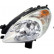 Headlight left 20-0034-05-2 TYC