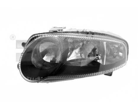 Headlight left 20-0122-15-2 TYC, Image 2