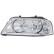 Headlight left 20-0282-05-2 TYC