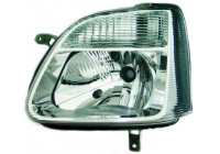 Headlight left 20-0288-05-2 TYC