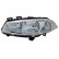 Headlight left 20-0290-05-2 TYC