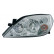Headlight left 20-0364-05-2 TYC