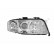 Headlight left 20-0406-05-2 TYC, Thumbnail 2
