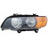 Headlight left 20-0500-05-2 TYC