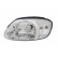 Headlight left 20-0578-55-2 TYC