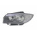 Headlight left 20-0650-25-2 TYC