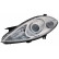 Headlight left 20-0674-05-2 TYC