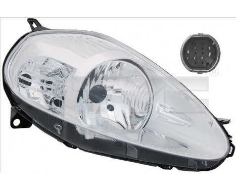 Headlight left 20-0850-05-2 TYC, Image 2