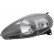 Headlight left 20-0850-35-2 TYC