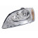 Headlight left 20-0964-05-2 TYC