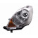 Headlight left 20-1040-15-2 TYC