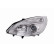 Headlight left 20-1068-15-2 TYC