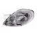 Headlight left 20-1100-35-2 TYC, Thumbnail 2