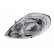 Headlight left 20-1100-35-2 TYC