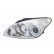 Headlight left 20-11782-15-2 TYC