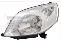 Headlight left 20-11812-05-2 TYC