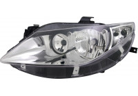 Headlight left 20-11972-25-2 TYC