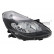 Headlight left 20-12052-05-2 TYC, Thumbnail 3
