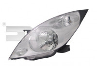 Headlight left 20-12366-05-2 TYC