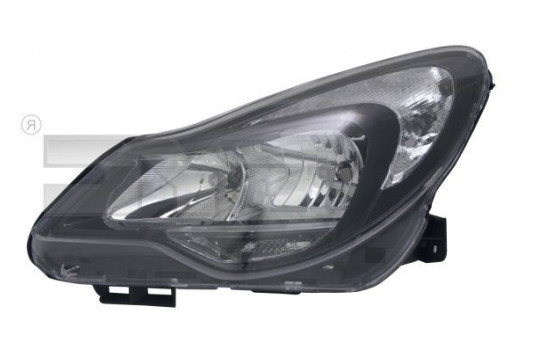Headlight left 20-12630-15-2 TYC