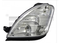 Headlight left 20-12772-05-2 TYC