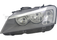 Headlight left 20-12848-05-2 TYC
