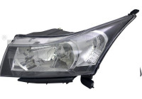 Headlight left 20-12940-05-2 TYC